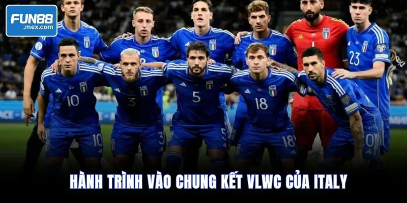 Lịch thi đấu chung kết play-off World Cup 2026 (lộ diện Ý và Iran) 2 Hành trình vào chung kết VLWC của Italy